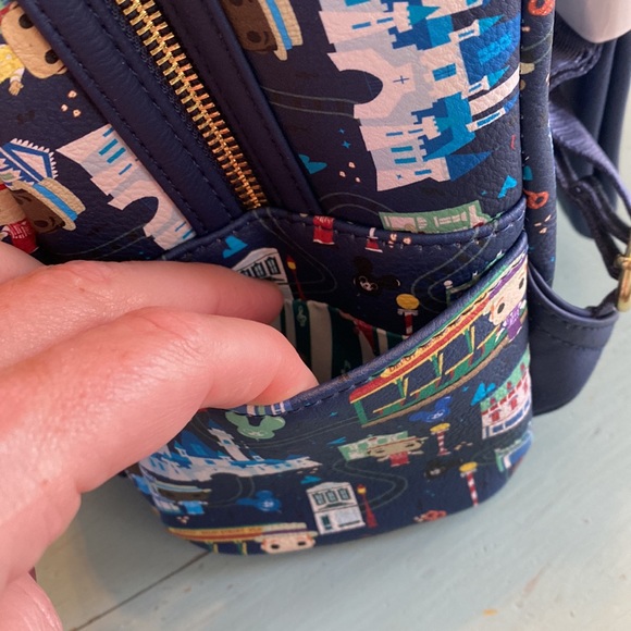 NWT Dapper Dans Disney Parks Loungefly - Picture 10 of 12